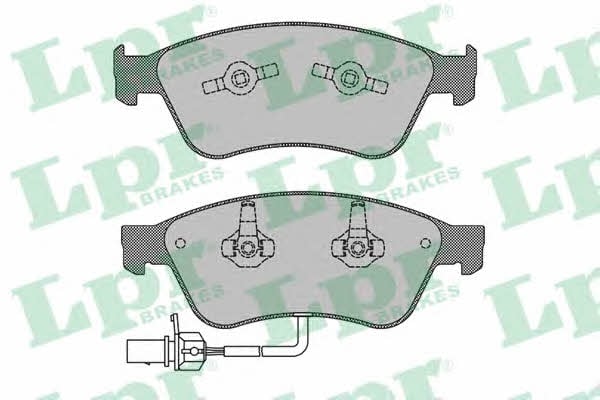 LPR 05P1772 Brake Pad Set, disc brake 05P1772