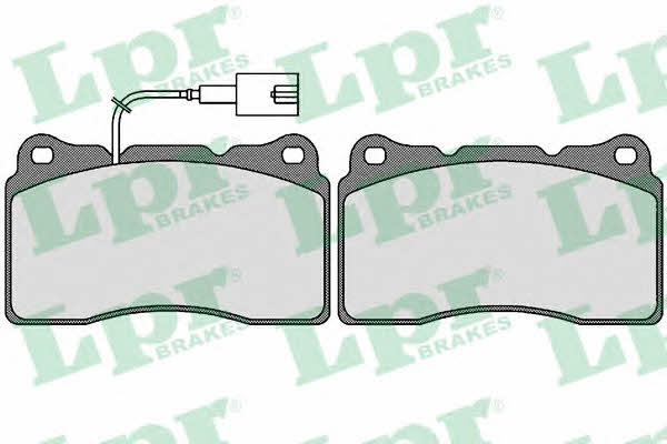 LPR 05P1774 Brake Pad Set, disc brake 05P1774