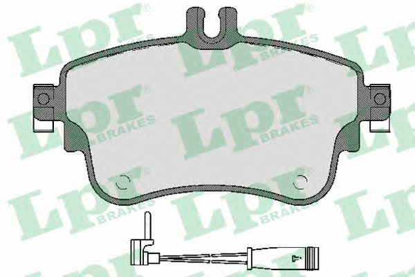 LPR 05P1780A Brake Pad Set, disc brake 05P1780A