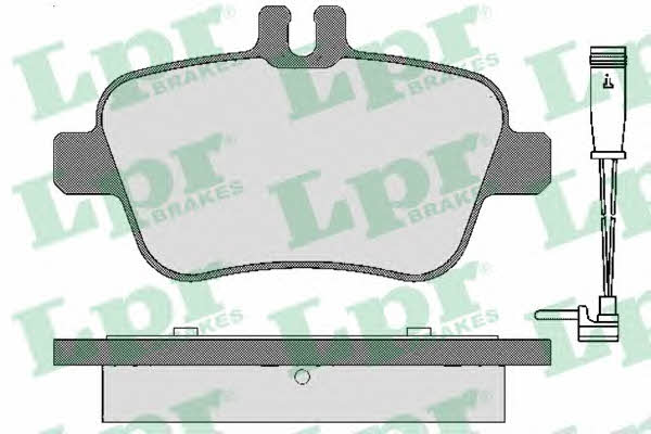 LPR 05P1782A Brake Pad Set, disc brake 05P1782A