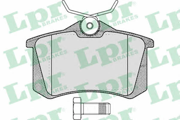 LPR 05P1788 Rear disc brake pads, set 05P1788
