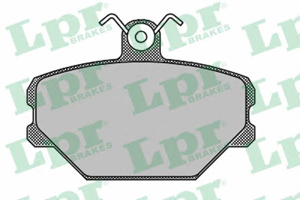 LPR 05P916 Brake Pad Set, disc brake 05P916