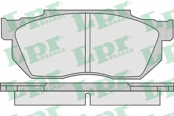 LPR 05P919 Brake Pad Set, disc brake 05P919