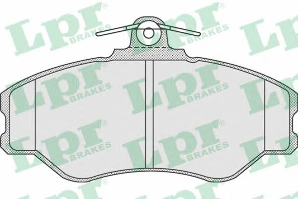 LPR 05P920 Brake Pad Set, disc brake 05P920