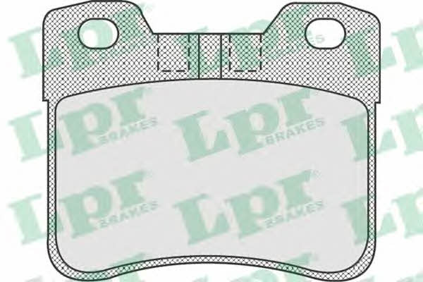 LPR 05P921 Brake Pad Set, disc brake 05P921