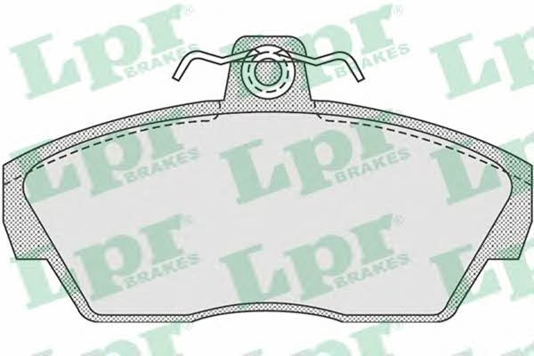 LPR 05P922 Brake Pad Set, disc brake 05P922