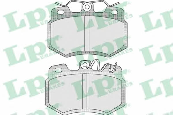 LPR 05P931 Brake Pad Set, disc brake 05P931