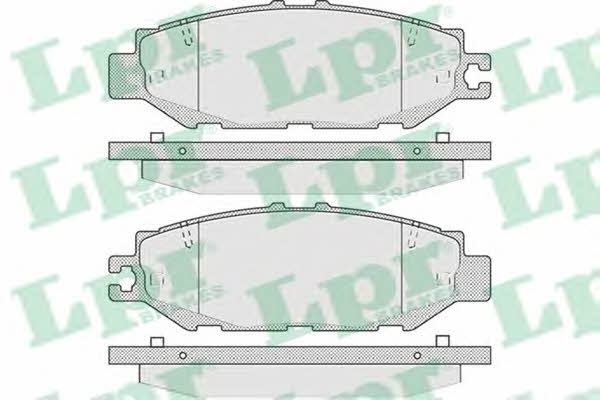 LPR 05P939 Brake Pad Set, disc brake 05P939