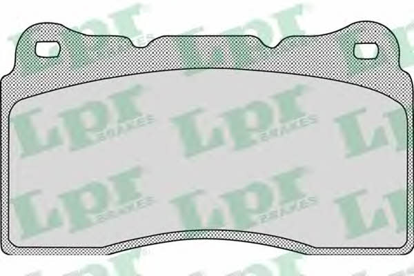 LPR 05P951 Brake pad set 05P951 05P951 LPR Brake pad set