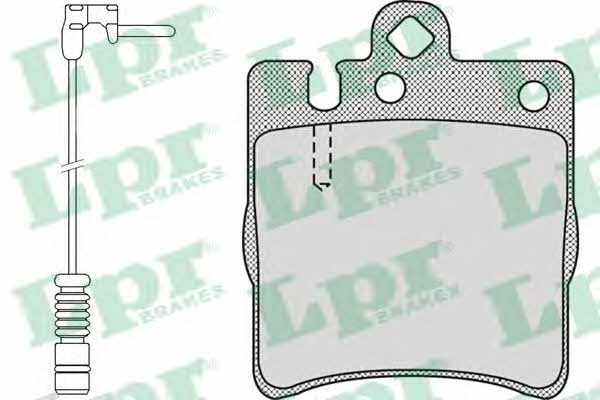 LPR 05P957A Brake Pad Set, disc brake 05P957A
