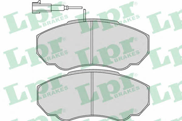 LPR 05P966 Brake Pad Set, disc brake 05P966