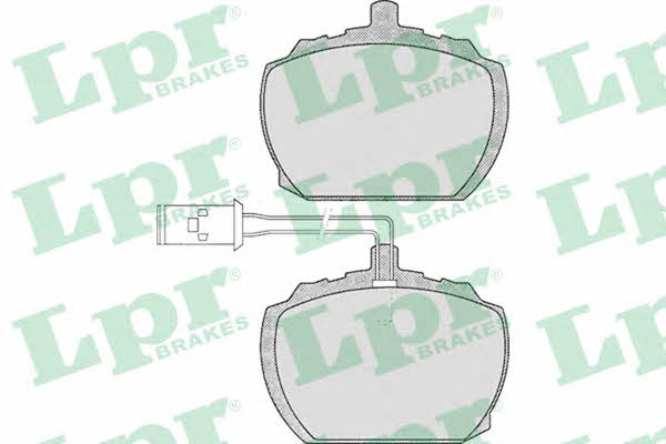 LPR 05P212 Brake Pad Set, disc brake 05P212