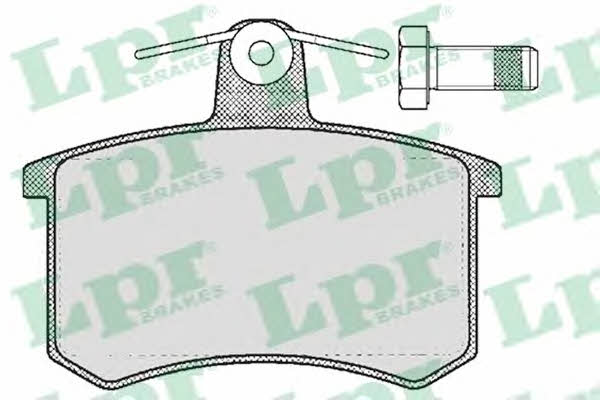 LPR 05P215 Brake Pad Set, disc brake 05P215
