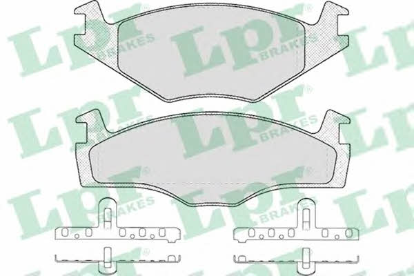 LPR 05P224 Brake Pad Set, disc brake 05P224