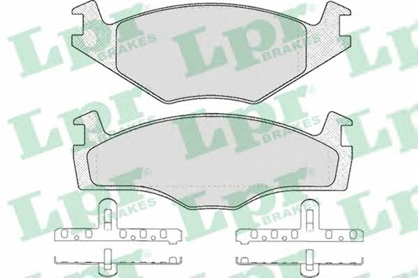 LPR 05P225 Brake Pad Set, disc brake 05P225