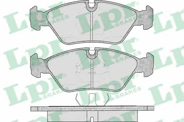 LPR 05P237 Brake Pad Set, disc brake 05P237