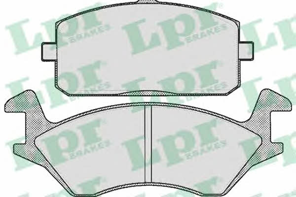 LPR 05P251 Brake Pad Set, disc brake 05P251