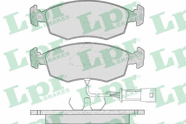 LPR 05P269 Brake Pad Set, disc brake 05P269