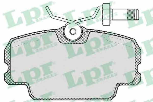 LPR 05P273 Brake Pad Set, disc brake 05P273