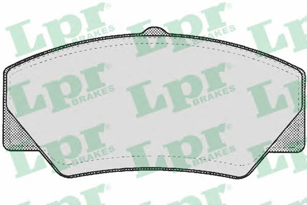 LPR 05P277 Brake Pad Set, disc brake 05P277