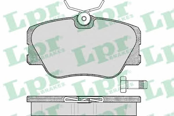 LPR 05P280 Brake Pad Set, disc brake 05P280
