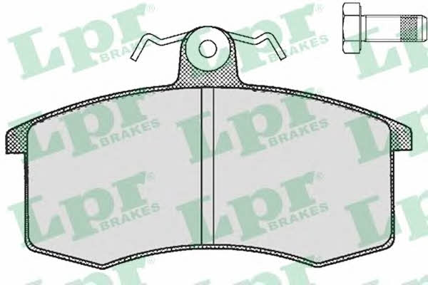 LPR 05P288 Brake Pad Set, disc brake 05P288