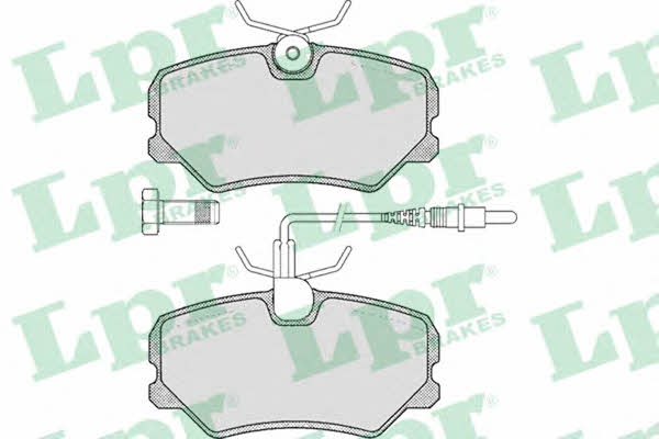 LPR 05P293 Brake Pad Set, disc brake 05P293