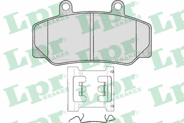 LPR 05P318 Brake Pad Set, disc brake 05P318