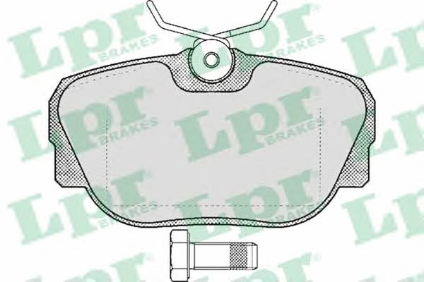 LPR 05P319 Brake Pad Set, disc brake 05P319