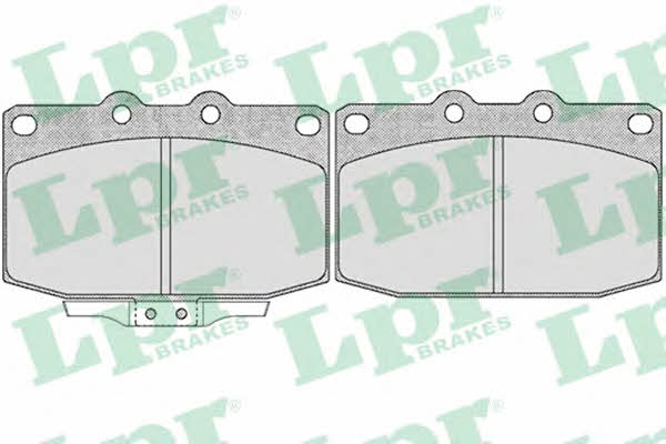 LPR 05P323 Brake Pad Set, disc brake 05P323