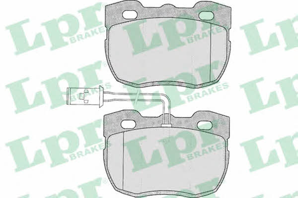 LPR 05P324 Brake Pad Set, disc brake 05P324