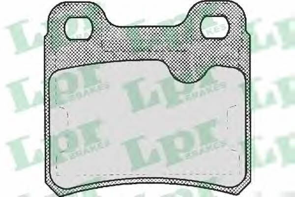 LPR 05P333 Brake Pad Set, disc brake 05P333