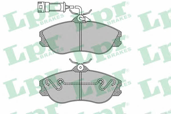 LPR 05P350 Brake Pad Set, disc brake 05P350