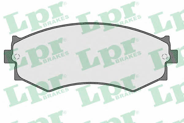 LPR 05P352 Brake Pad Set, disc brake 05P352