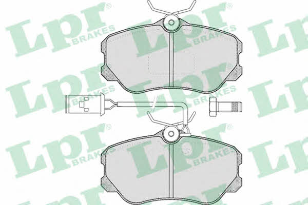 LPR 05P358 Brake Pad Set, disc brake 05P358