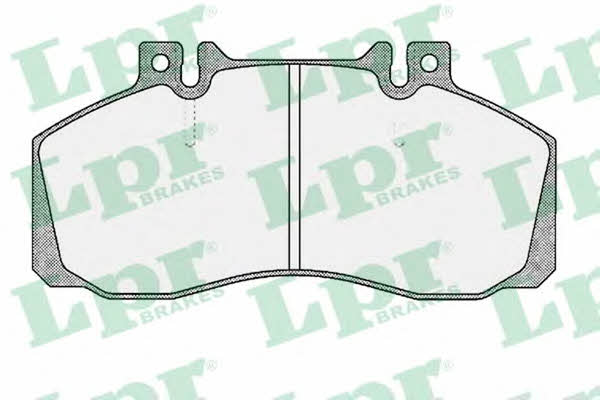 LPR 05P360 Brake Pad Set, disc brake 05P360