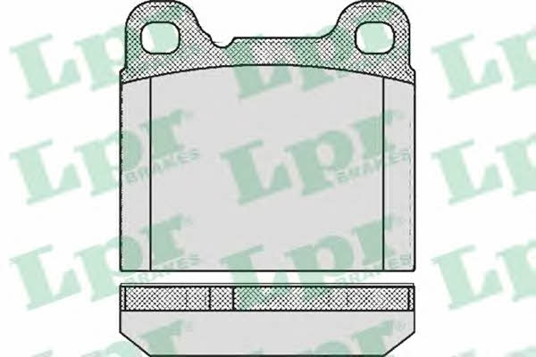 LPR 05P362 Brake Pad Set, disc brake 05P362
