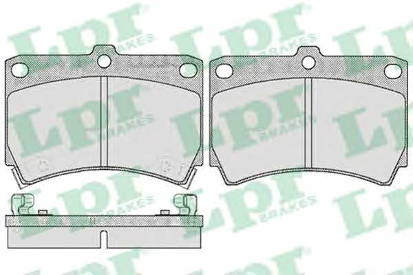 LPR 05P366 Brake Pad Set, disc brake 05P366