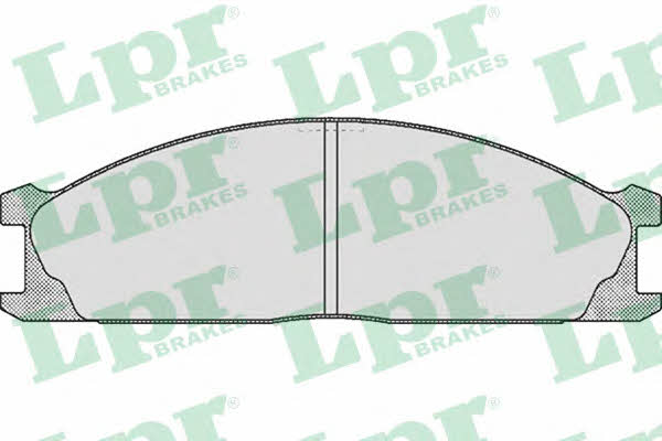 LPR 05P379 Brake Pad Set, disc brake 05P379