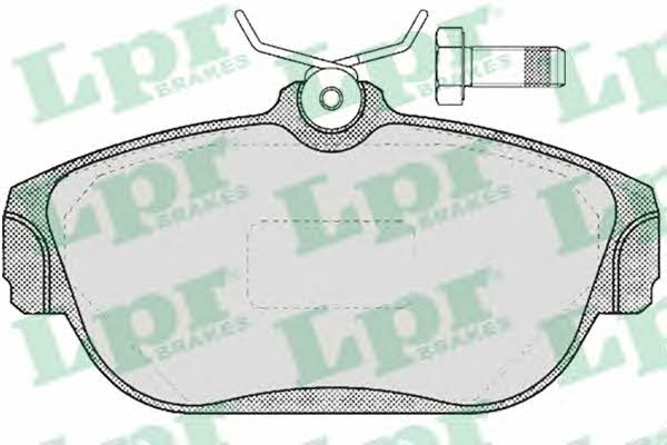LPR 05P382 Brake Pad Set, disc brake 05P382