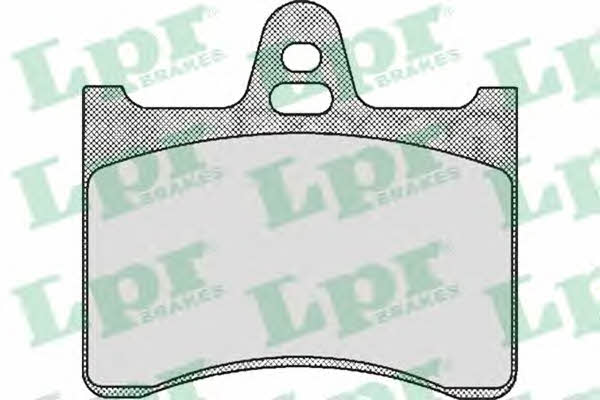 LPR 05P391 Brake Pad Set, disc brake 05P391
