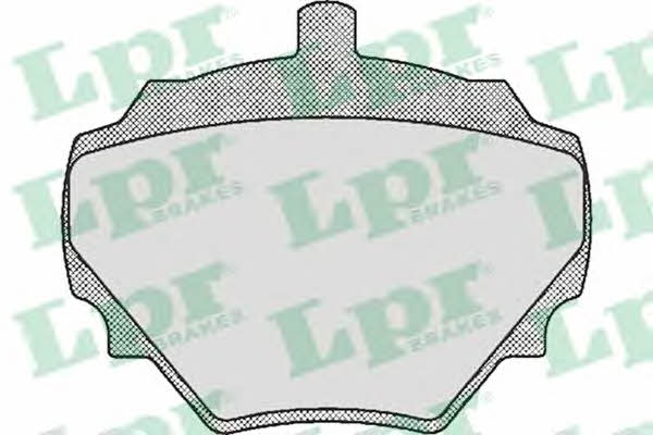 LPR 05P392 Brake Pad Set, disc brake 05P392