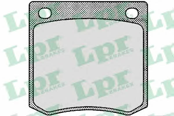 LPR 05P394 Brake Pad Set, disc brake 05P394