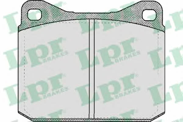 LPR 05P401 Brake Pad Set, disc brake 05P401
