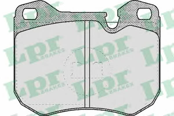 LPR 05P402 Brake Pad Set, disc brake 05P402
