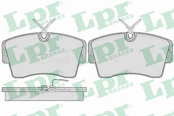 LPR 05P407 Brake Pad Set, disc brake 05P407