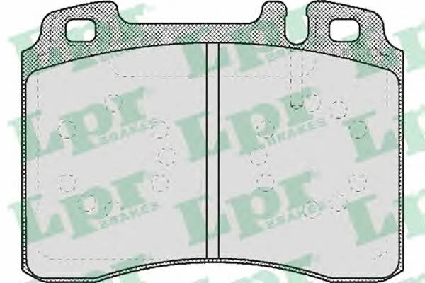 LPR 05P423 Brake Pad Set, disc brake 05P423