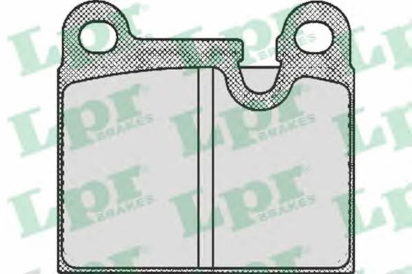 LPR 05P432 Brake Pad Set, disc brake 05P432