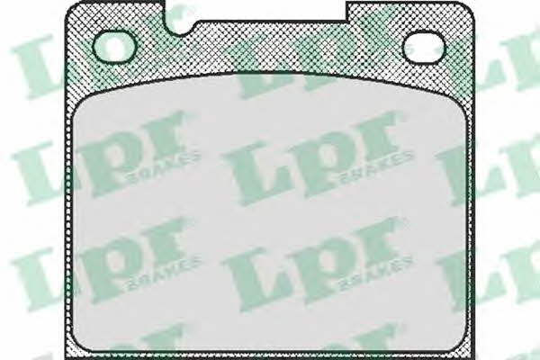 LPR 05P438 Brake Pad Set, disc brake 05P438