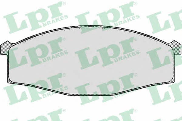 LPR 05P451 Brake Pad Set, disc brake 05P451